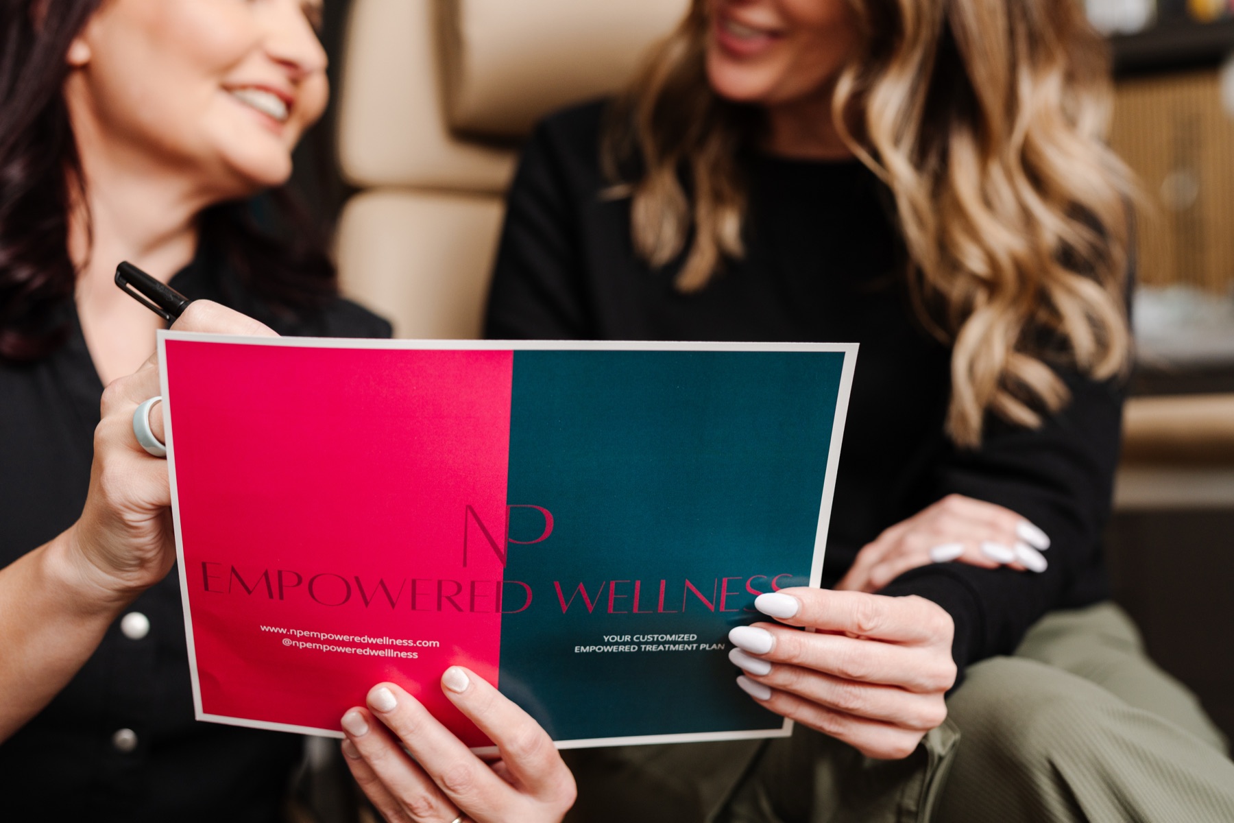 Printed treatment plan booklet